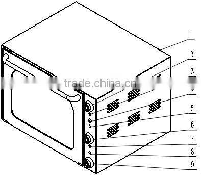 Bakery Equipment Electric Convection Oven / Convection Steam Oven