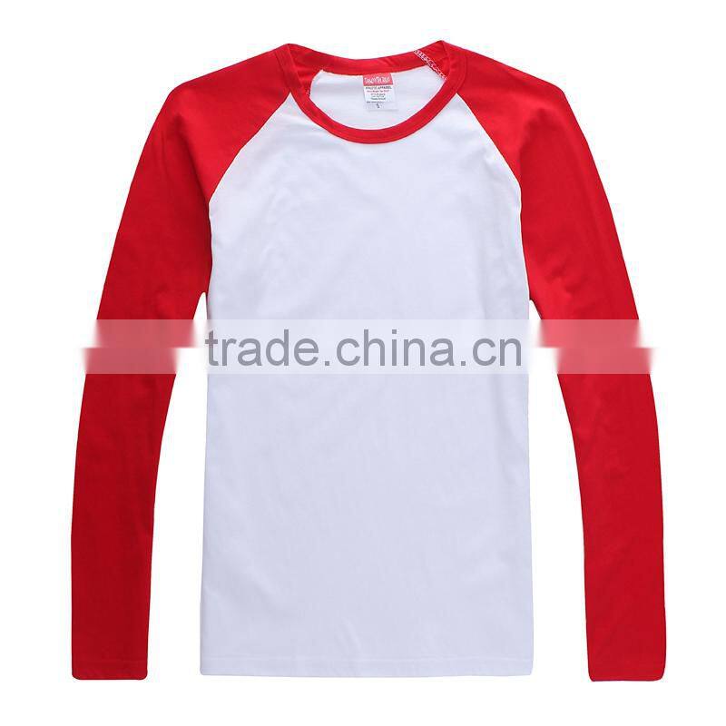 Long Sleeve Thick Sublimation t shirt Design Wholesale Blank Maternity t shirts