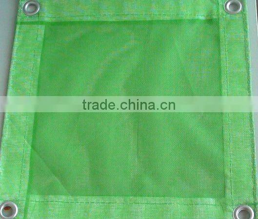 PVC Fireproof Mesh Fabric For Building Safety Nets