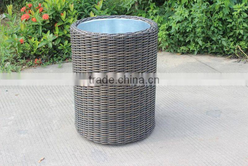 Garden Wicker Furniture 3 Different Size Flowers Basket