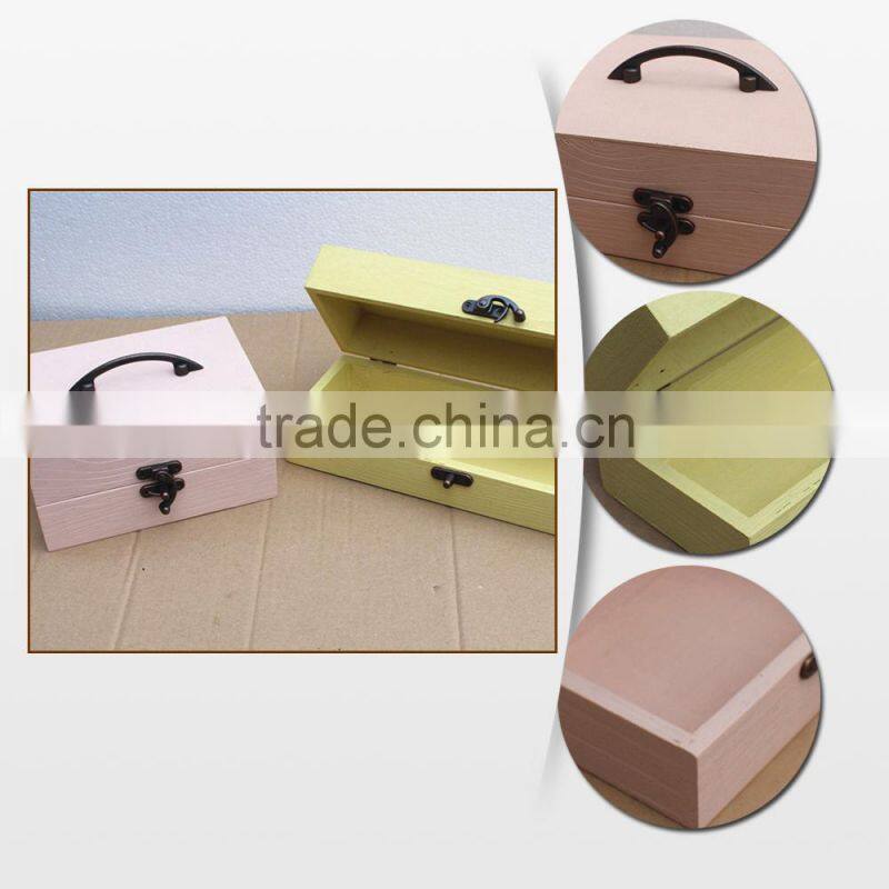 Custom Branded Logo Unfinished Small Wooden Boxes Wholesale with Sliding Lid