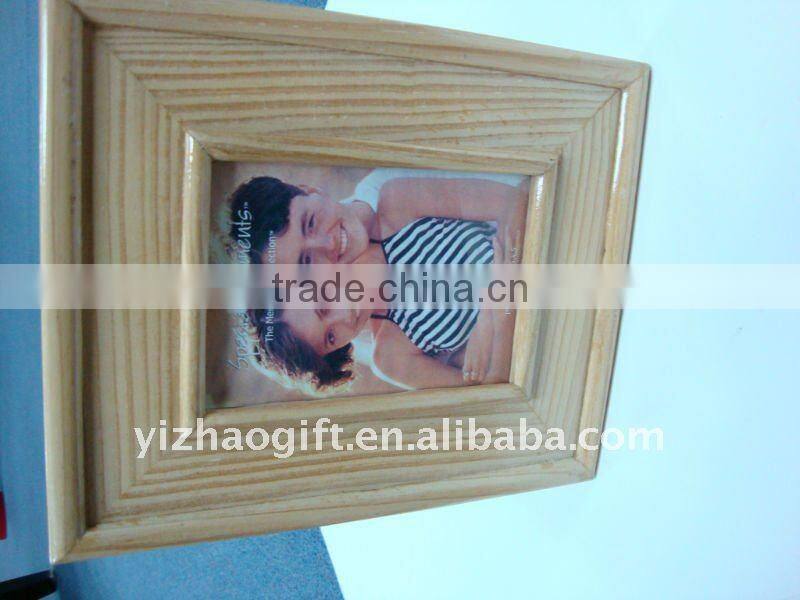 popular special wooden mini digital photo frame