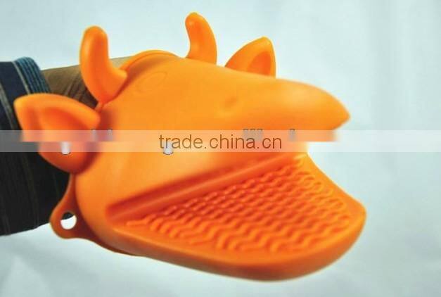 animal shape oven mitts silicone oven clamp