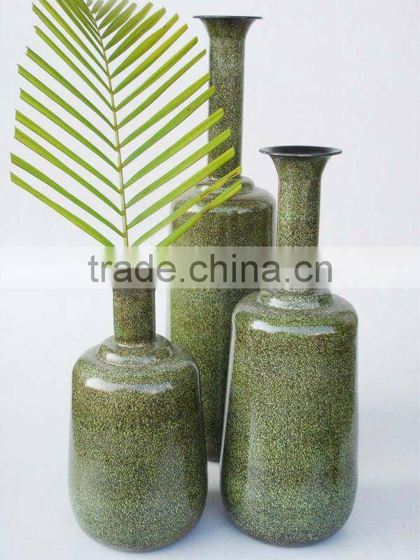 Marbleized Flower Vases