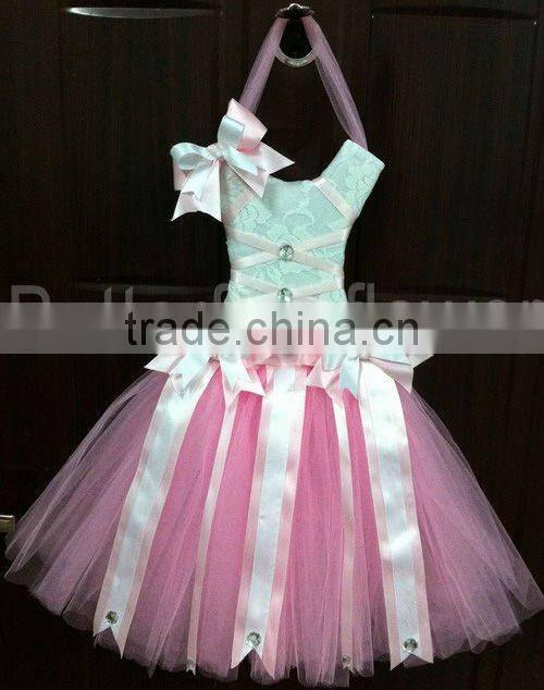 2014 Baby boutique wholesale Tutu bow holder Soft chiffon pettiskirt Party dress Tutus dresses