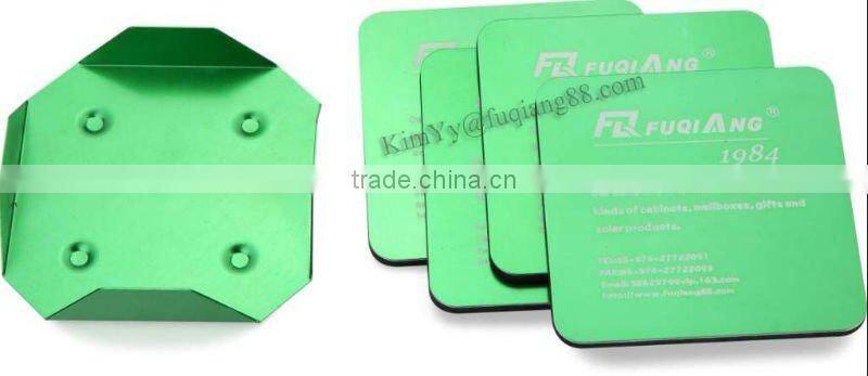 Stainless steel cup coaster