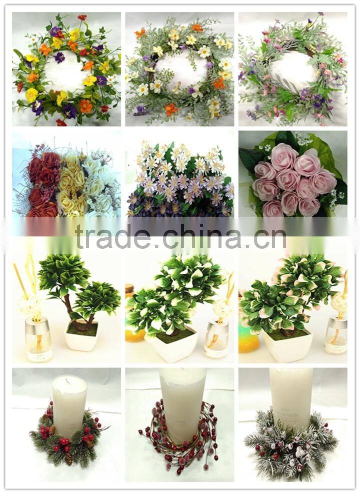 Wholesale supplier artificial lavender flower for wedding hanging home wall decoration