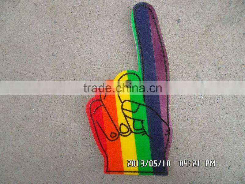 Promotion sponge Foam Hand gloves