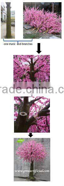 BLS019-1 GNW artificial blossom tree for home garden decoration
