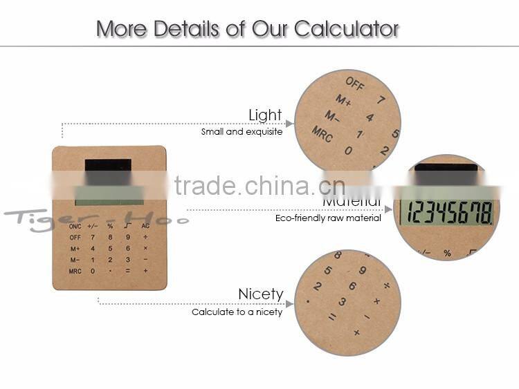 Good Quality Kraft 8 Digits Novelty Calculator