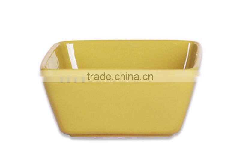 ceramic square noodle bowl