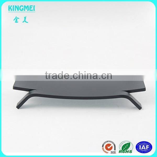 Kingmei OEM Thickened rectangle tabletop acrylic towel tray