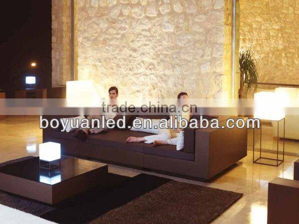 2013 fashion design 20cm LED RGB cube with touch controller