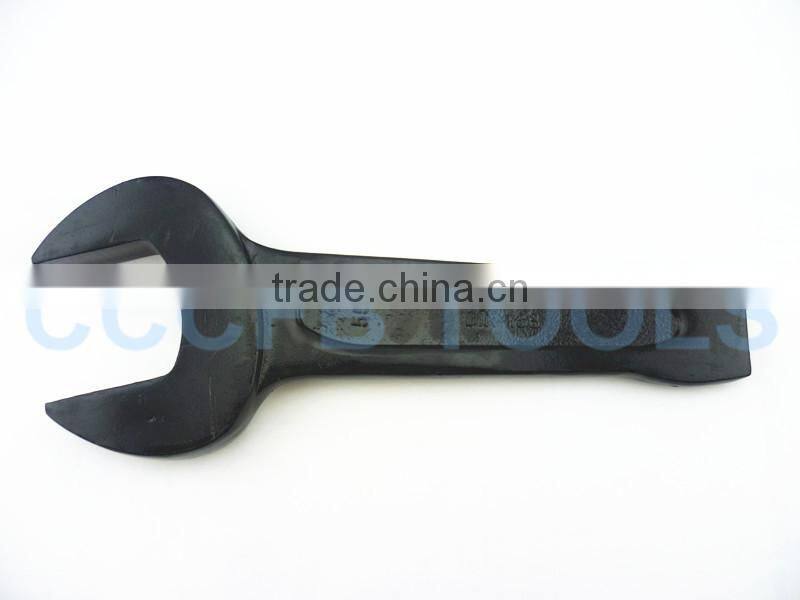 45# Carbon Steel Slogging Open Ended Spanner,CR-V Striking Open End Wrench,Slugging Open Fix Spanner,Hammer Wrench