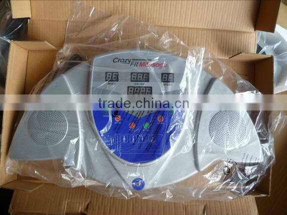 Kingfitness---1500 W crazy fit massage vibration slim massage In Silver