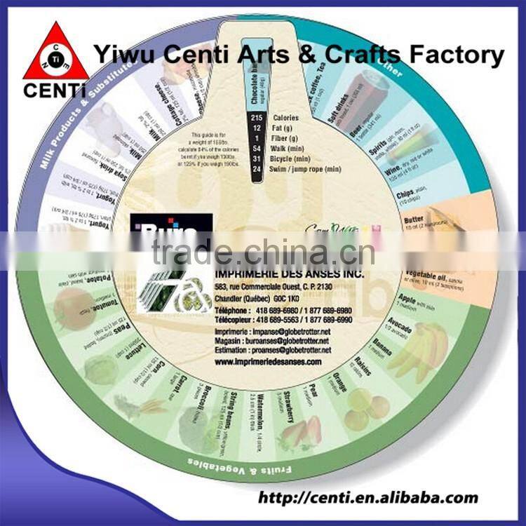 Custom Imprinted Daily Useful Calorie Counter 3 Wheel Calculator
