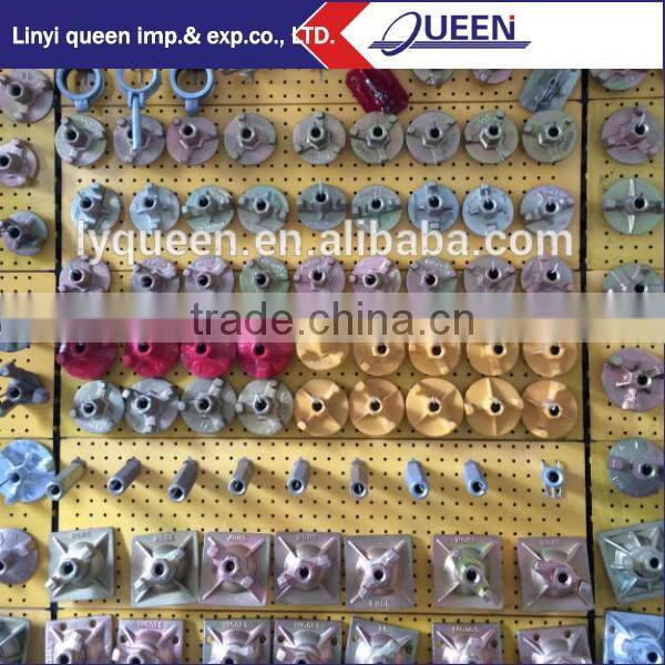 Formwork Accessories iron carbon wing nut with bolt