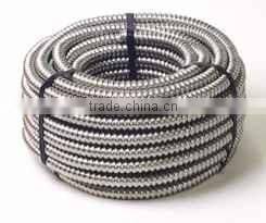 Flexible metal conduit roll for electrical wiring