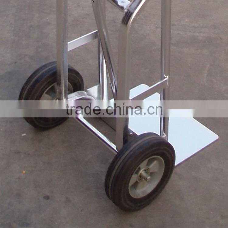 two wheel convertible aluminum hand trolley