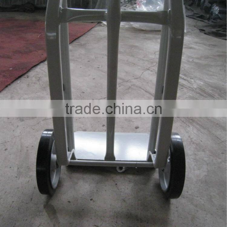 Aluminium Wheel Portable Hand Trolley / Steel Hand Truck