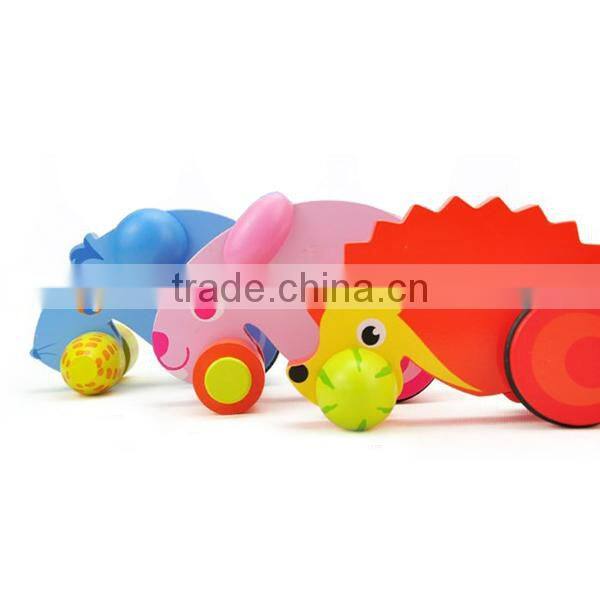 2015 hot sale push toy,new fashion animal push toy,high quality plush and push toy W05A006