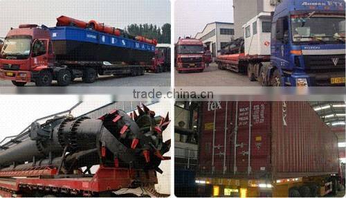 rmini small river sea sand hydraulic cutter suction dredger in China