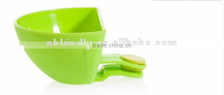 2015 New Dip Clips A Dip and Clip relish plate Pepper easy clean up dishwashier safe 4pcs in 1 set