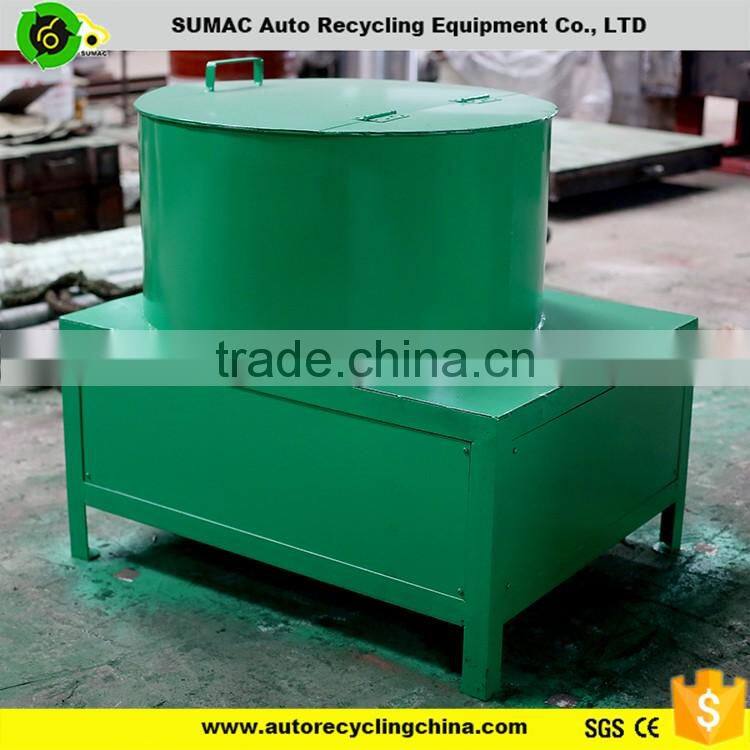 Rubber tiles and mats manufacturing machine with waste tire recycled rubber