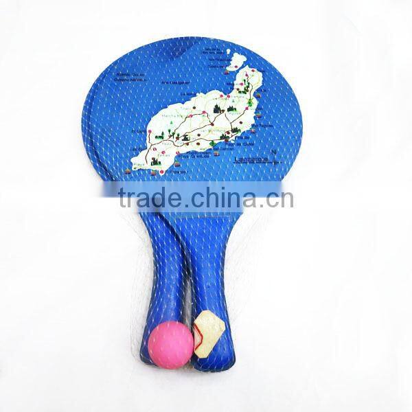 Beach Ball Racket Wooden Beach Racket