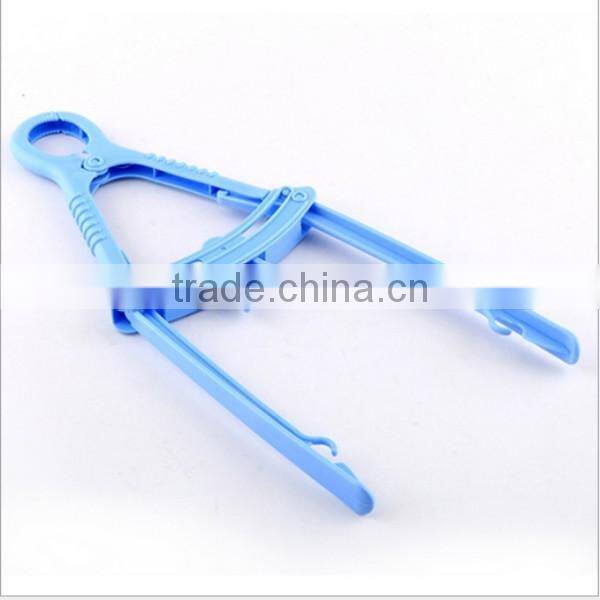 new colorful foldable plastic hanger/manufacturer OEM foldable hanger in factory price/foldable hanger manufacturer