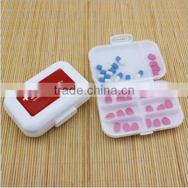 custom 8 compartment plastic pill box,custom high quality plastic pill box,custom plastic medicine storage pill box supplier