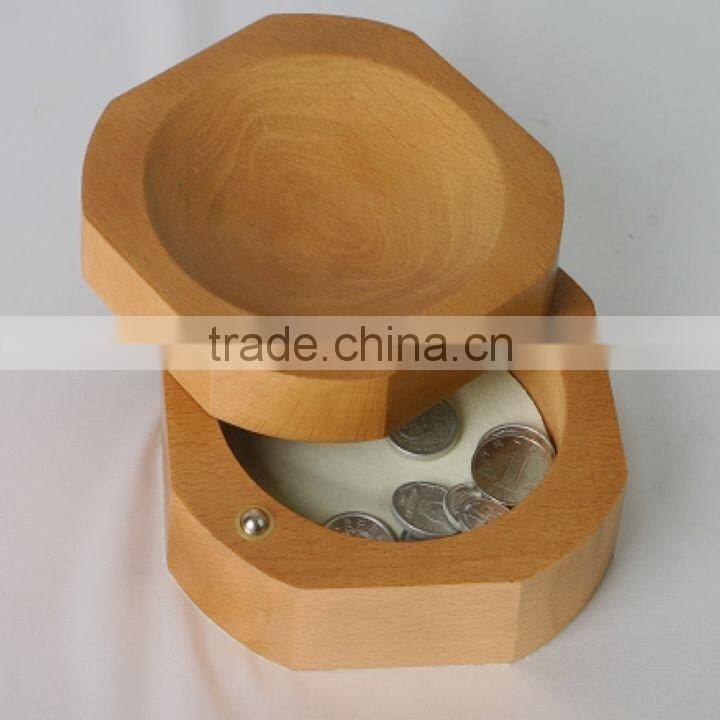 2016 Wholesale euro coin tray,low price wooden coin tray from Chian