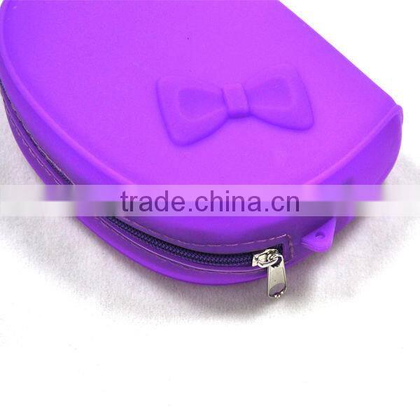 Silicone heat resistance waterproof cheap cosmetic bag