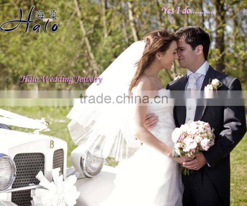 H172-017 Fashion Rhinestone bridal Wedding Tiaras Jewelry Halo