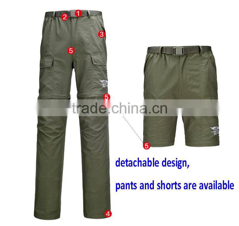 Slim Soft Comfortable Outdoor Quick Dry 100% Nylon Mens Long Sleeves Casual Pants Shirts