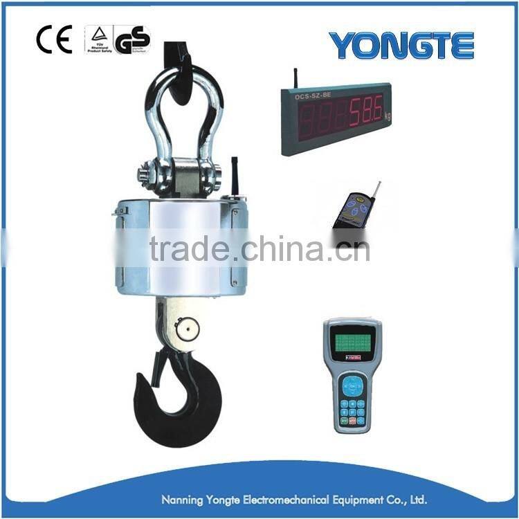 2017 good quality 1000kg digital weighing crane scales