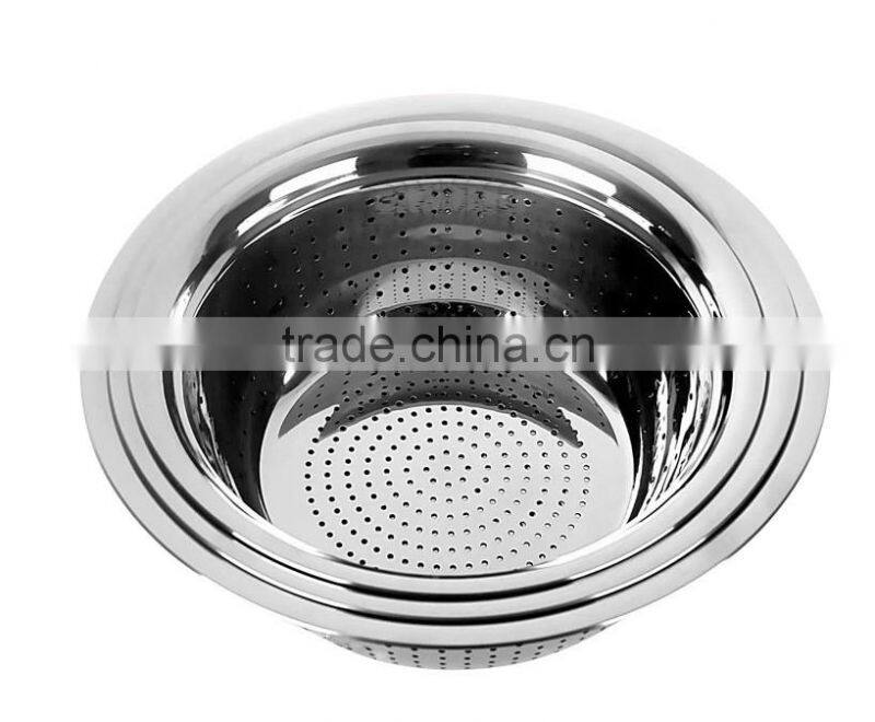 Stainless Steel Fruit Colander Vegetable filter Strainer