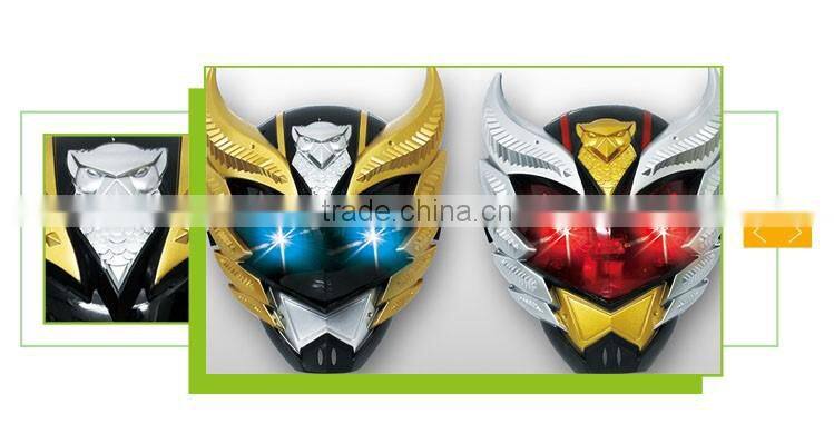 Hot sale led light children cartoon face mask toy