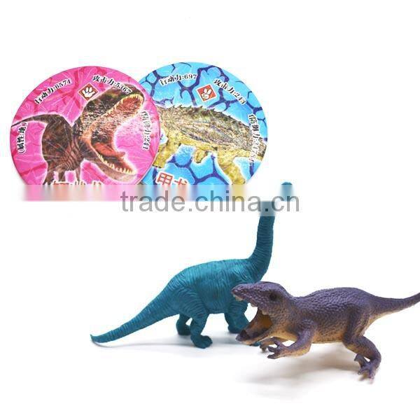 Chocolate Peanut Candy with Dinosaur Toys in Surprise Dinosaur Egg Toy Candy