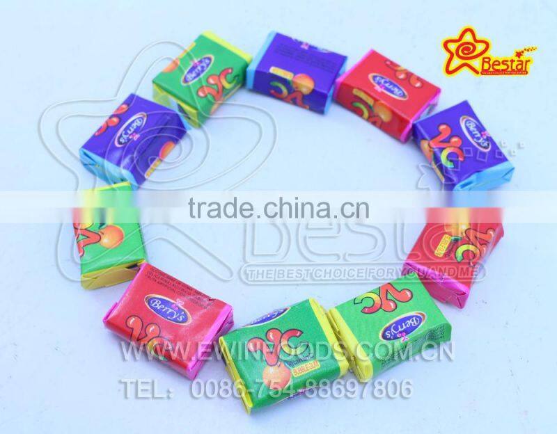 Lunch Box Bubble Gum with Funny Tattoo