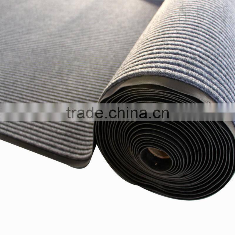 pp carpet double stripe carpet mat