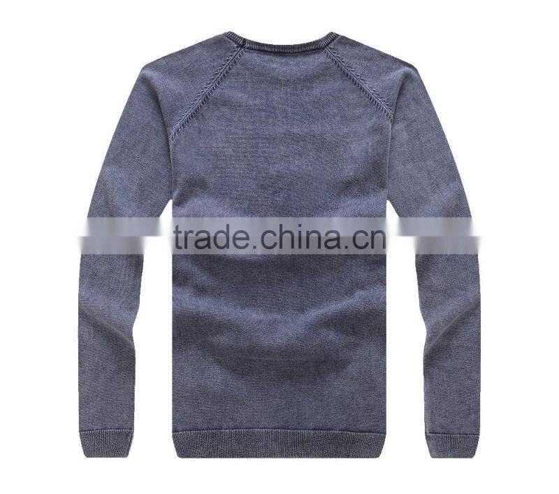 new design cotton men winter cotton sample sweater