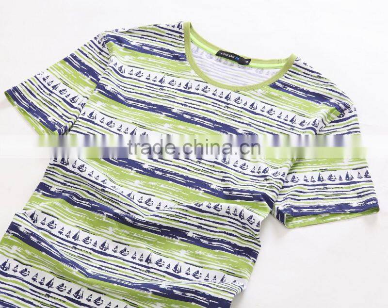 custom men new modal mixed cotton solid t shirt