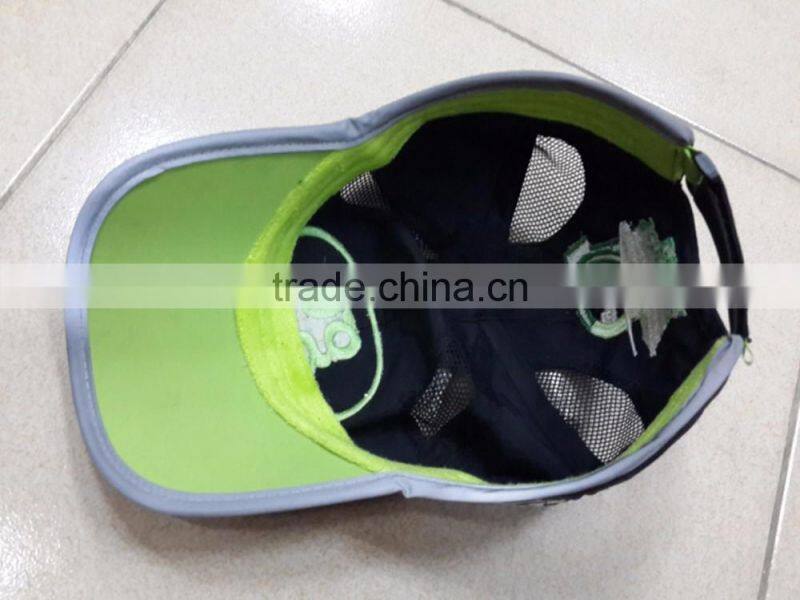 2016 3M reflective sports cap with mesh panels