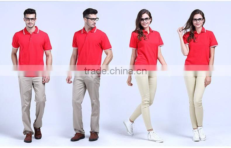 OEM working uniform t-shirt company office t-shirt uniform custom polo t shirt