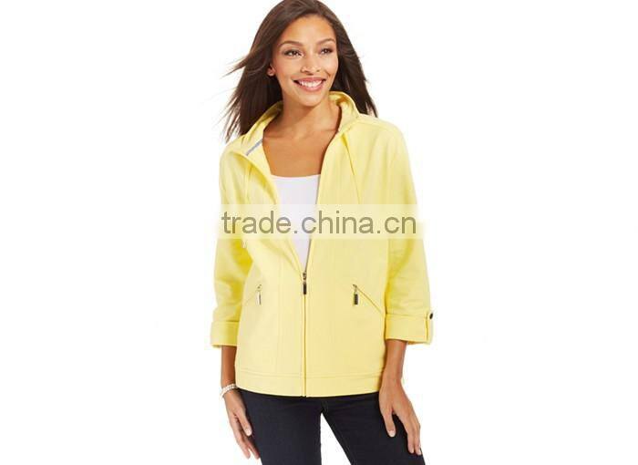 Outdoor sportswear hood windproof sports jacket