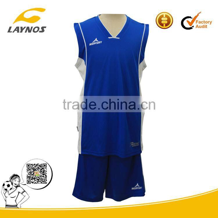 best selling 100% polyester new basketball uniforms