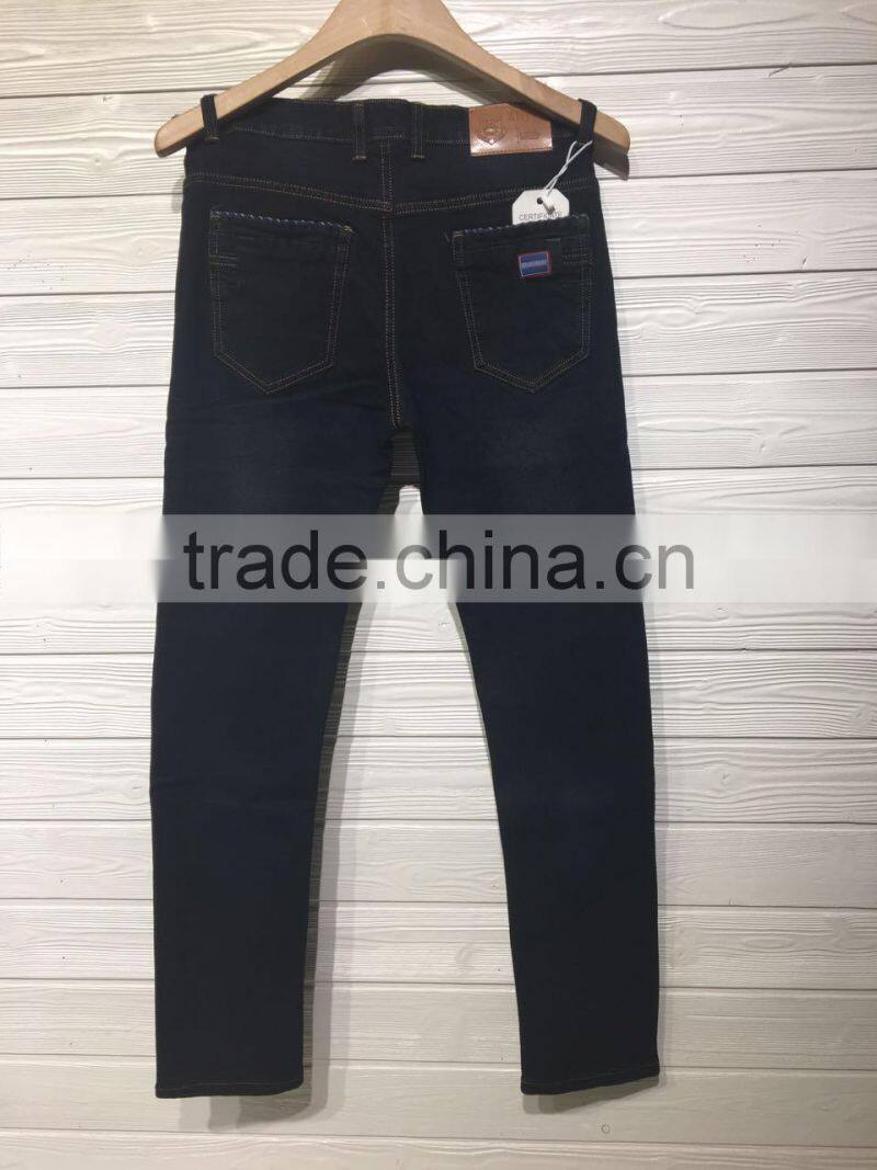 GZY stock men pants jeans classical in high quality cheap price 2017