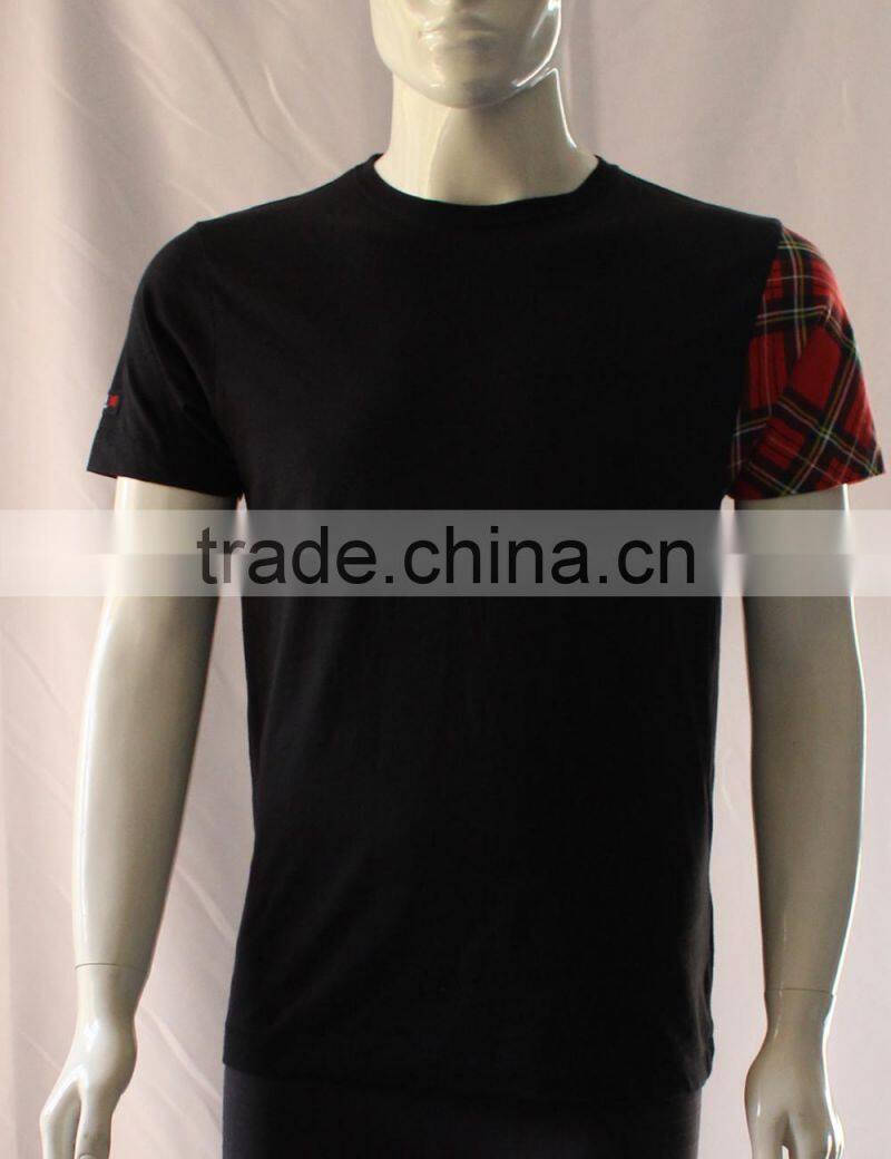 Black cotton t shirts men