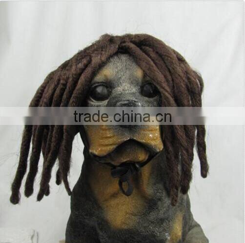 2014 new production pet wig ,dog wig